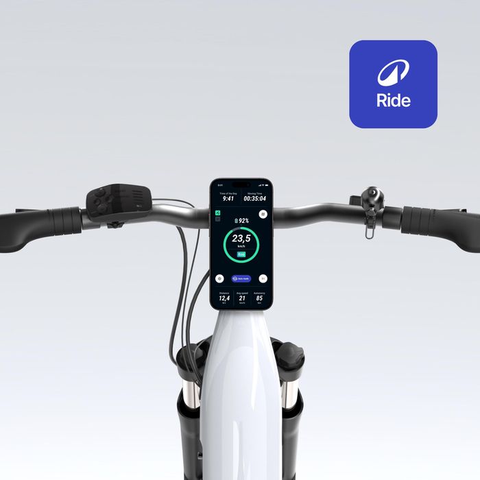 Bicicletă polivalentă electrică Cadru jos - produs resigilat Decathlon