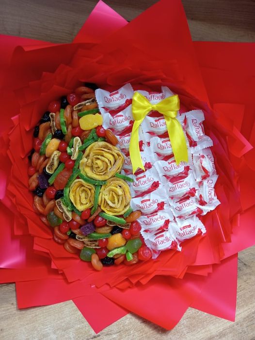 Съедобные букеты на 1 сентября