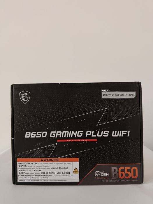 MSI B650 GAMING Plus WiFi DDR5 Amd Ryzen 9000 desktop ready - sigilata