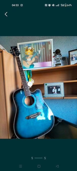 Продам гитара почти новый