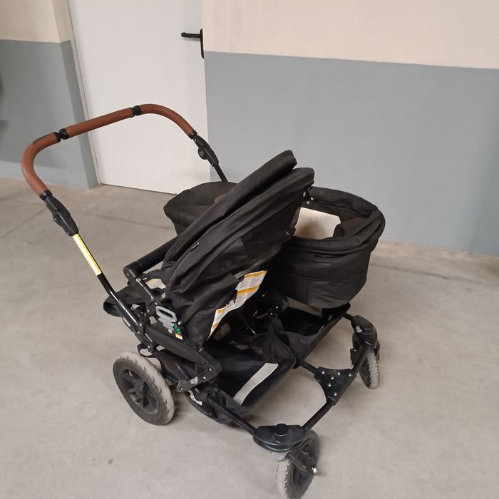 Количка за близнаци или породени деца Emmaljunga double viking 735