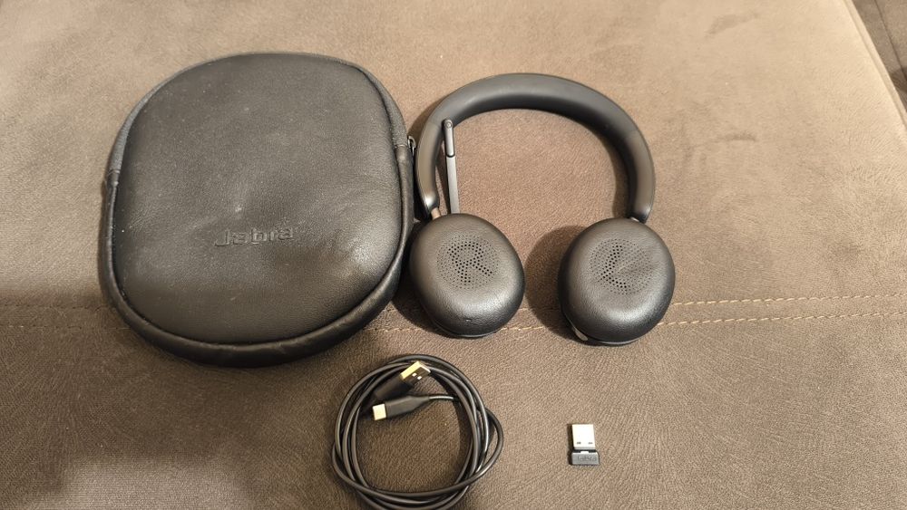 Jabra Evolve2 65 UC Stereo, Bluetooth, USB-A, Black