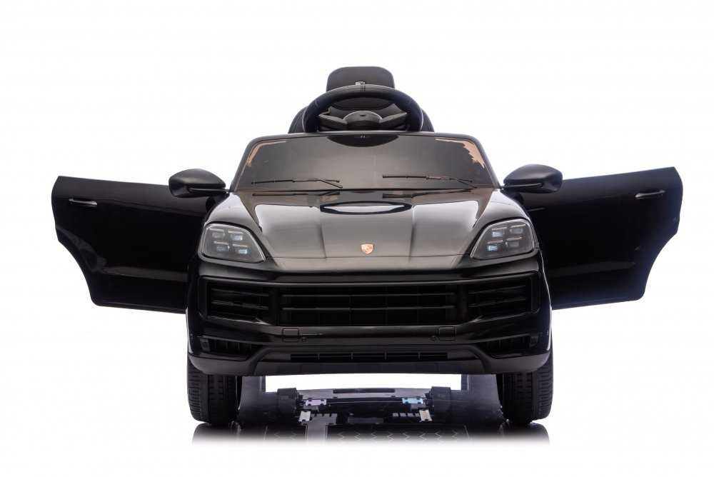 Masinuta electrica copii Porsche Cayenne cu licenta,acumulator 12V,bluetooth,faruri si stopuri led,slow start