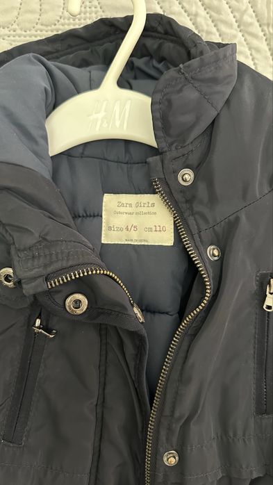 Куртка zara для девочки демисезонная