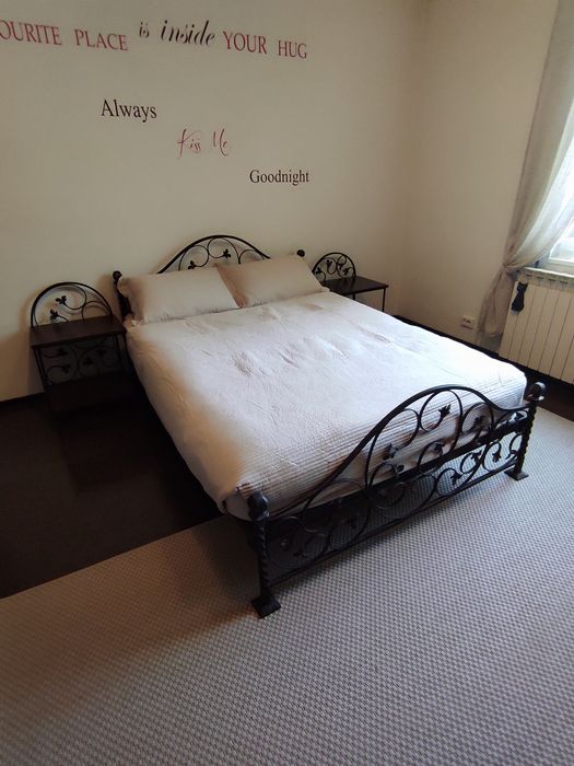 Pat dublu din fier forjat