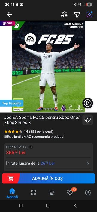 Joc FIFA 2025 pt Xbox serie x