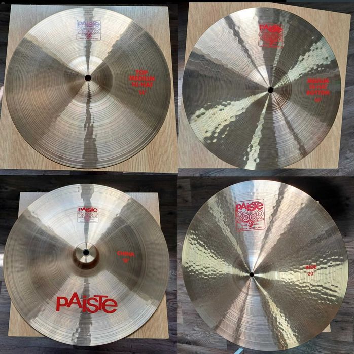 Set Cinele Paiste 2002 (7buc)