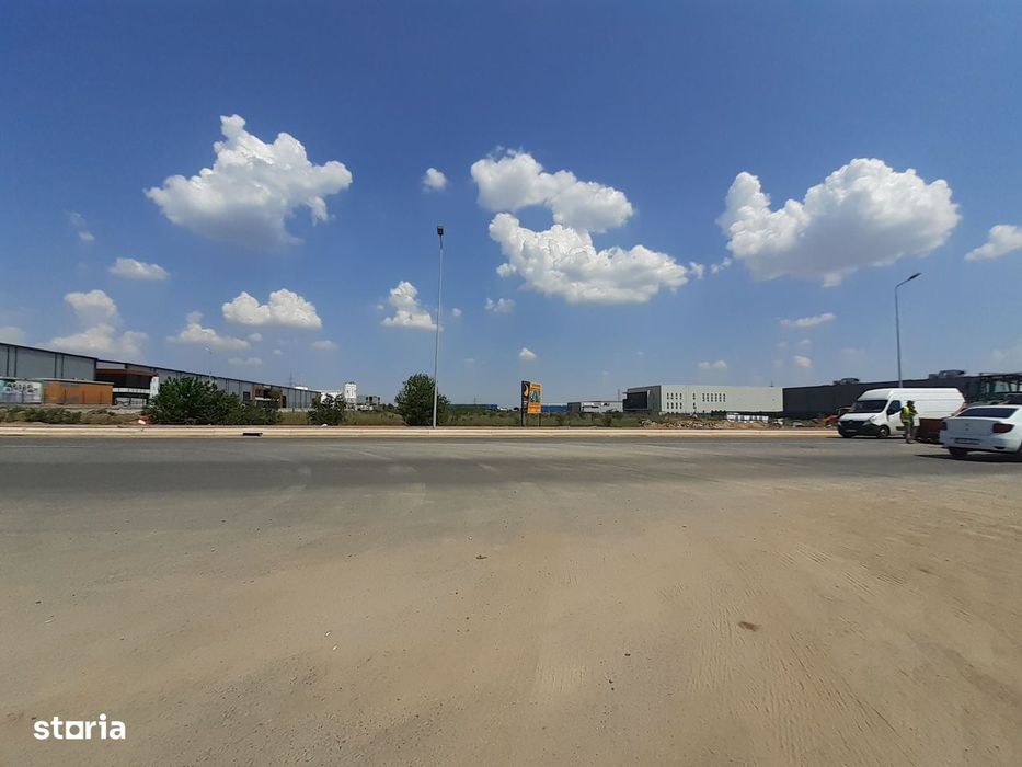Drumul intre Tarlale - teren pentru proiect industrial - hale