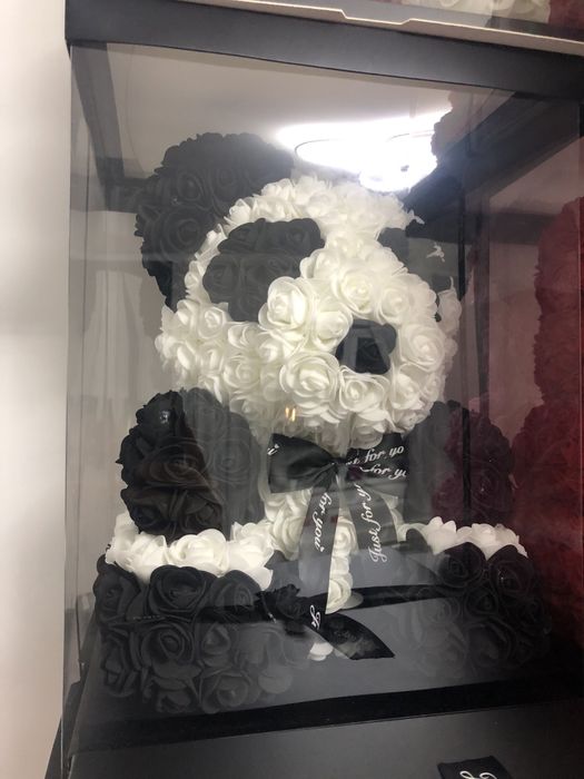 Ursuleti din trandafiri 130 lei 40 cm