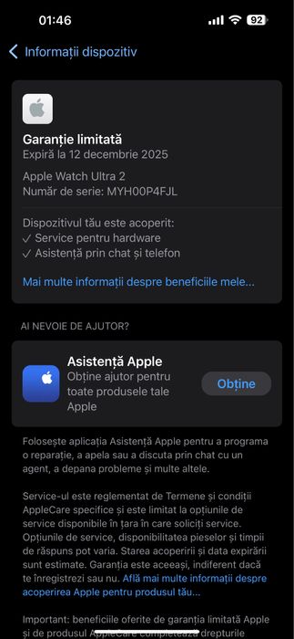 Apple watch ultra 2 - 49mm Black Ti - gps + cellular