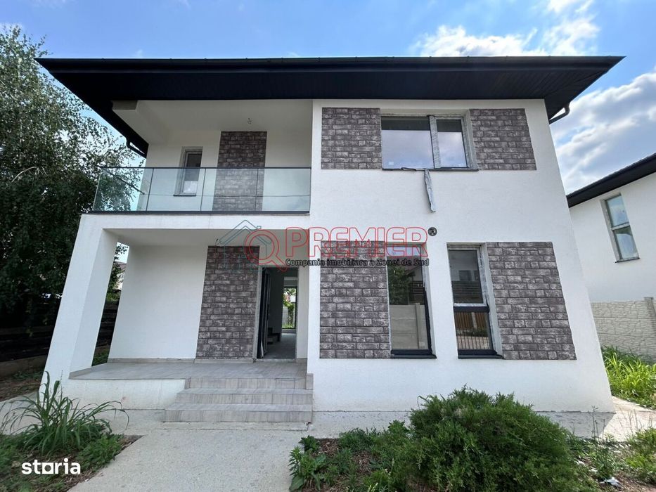 Casă individuală P+1 | 136 mp utili + 310 mp curte | Comuna Berceni