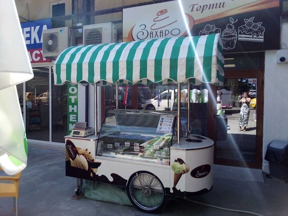 Италианска количка за сладолед