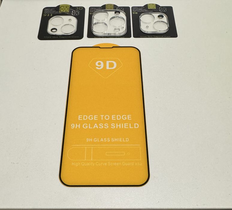 Протектор 9D за дисплей и камери Iphone