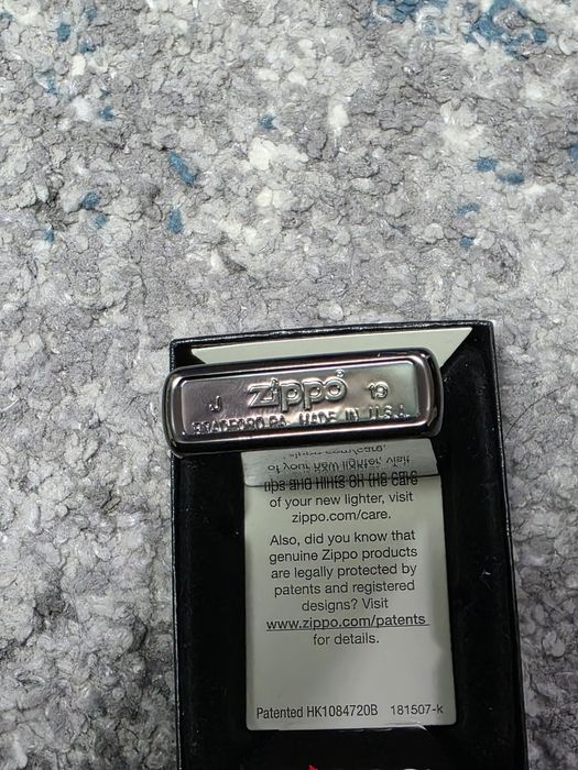 Bricheta Zippo Ebony High Polish Balck