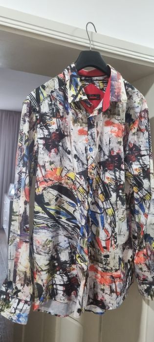 УНИКАТ!!!Мъжка риза Мондо,MONDO  Xxl + Подарък Сако