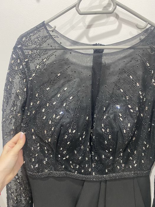 Официална рокля с камъни