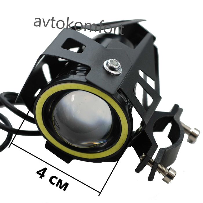 Фарове За Мъгла С Ангелски Очи Габарити За Мотор Мотоциклет