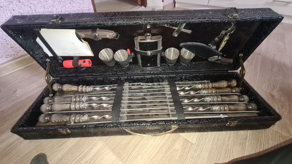 Подарочный набор шампуров кизляр