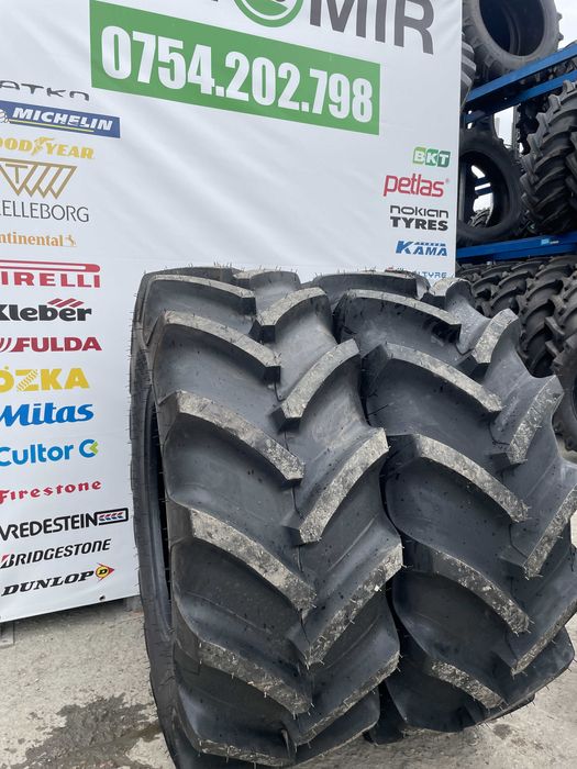 Cauciucuri noi radiale 420/85R24 marca MRL pentru tractor fata