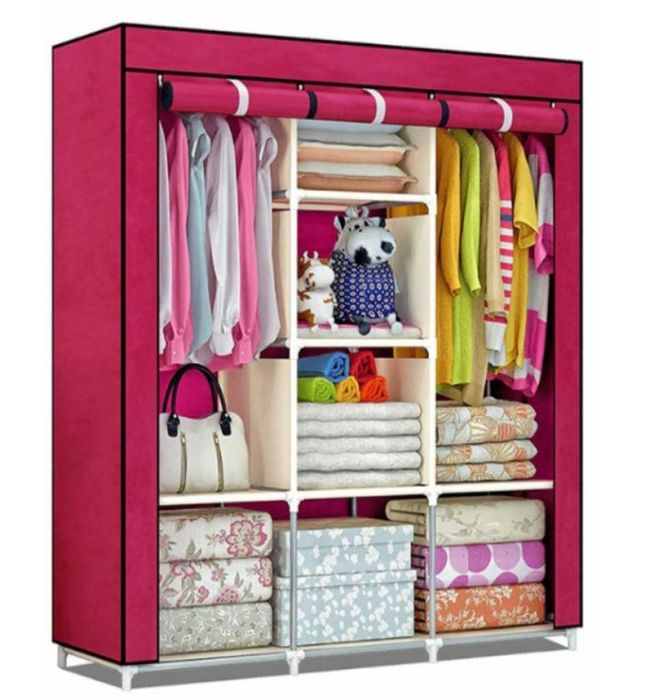 Спален гардероб с цип и 3 разделения;