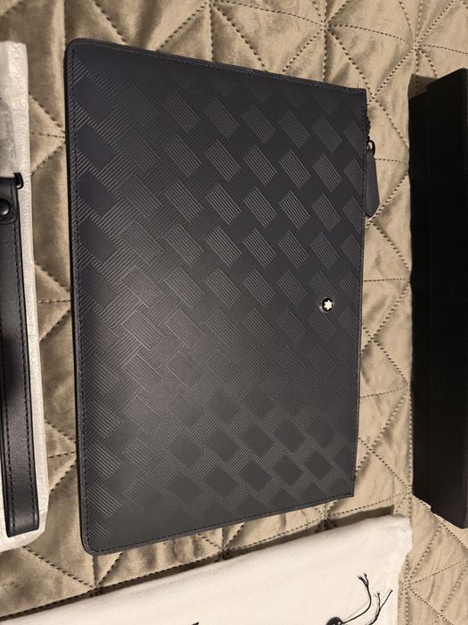 Клъч от естествена кожа montblanc