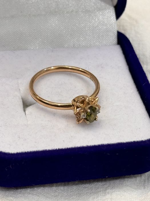 Золотое кольцо 585пробы