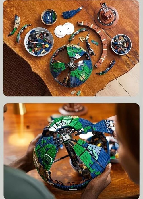 Конструктор лего Глобус, конструктор глобус Земли