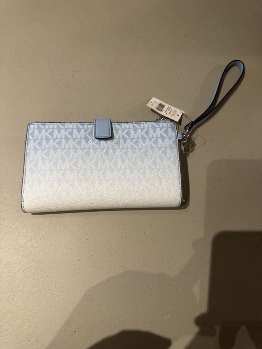 Ново портмоне/клъч Michael Kors Jet Set Large Ombré Logo Wristlet