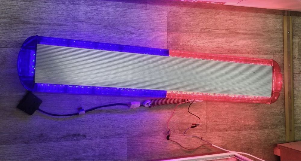 Мигалка люстра стробоскоп новый