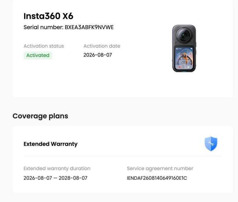 360 камера Insta360 X6 Essentials Bundle