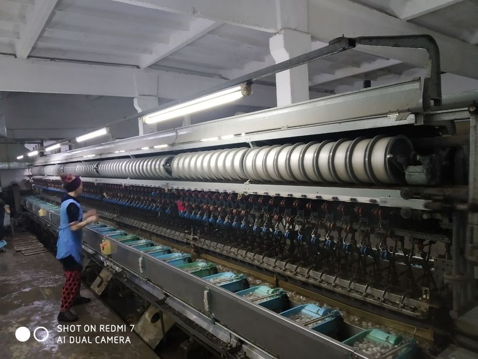 Ipak ishlab chiqarish dasgohi (stanok) sotiladi