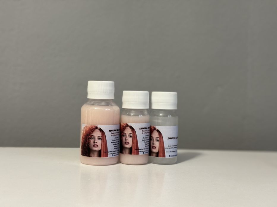 Kit tratament cu keratina braziliana