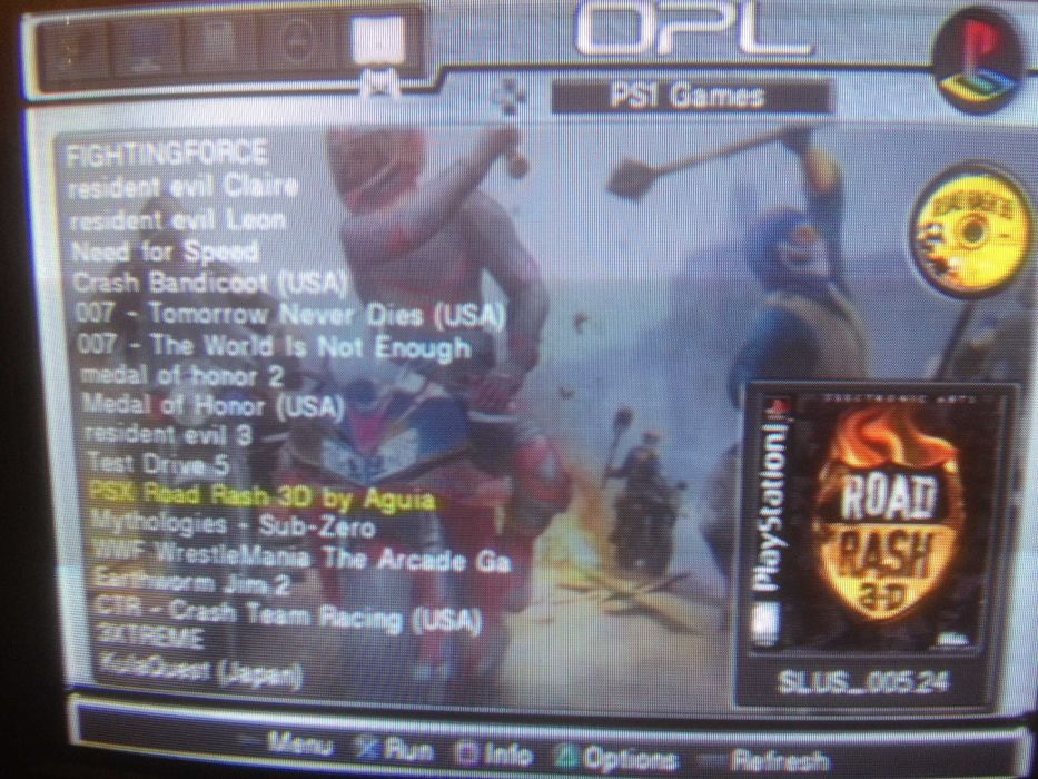 Флешка с играми на Sony PlayStation 2