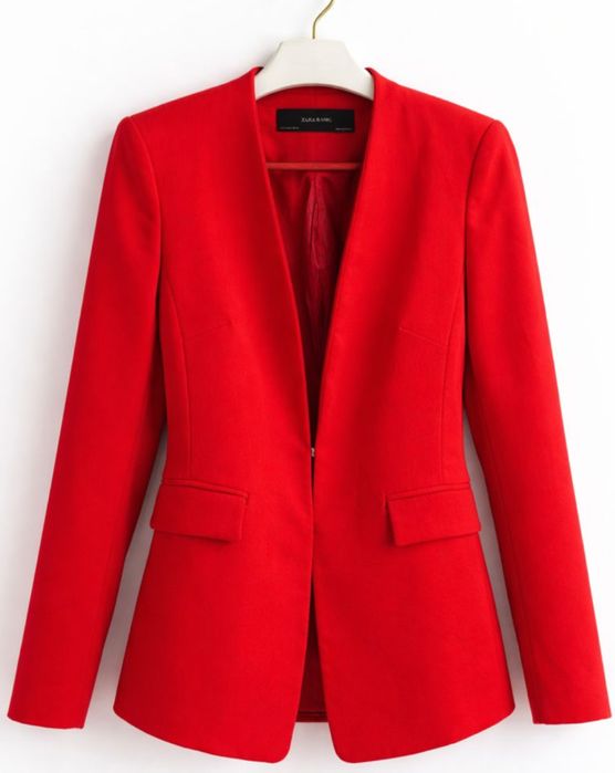 Червен блейзър Zara - размер S