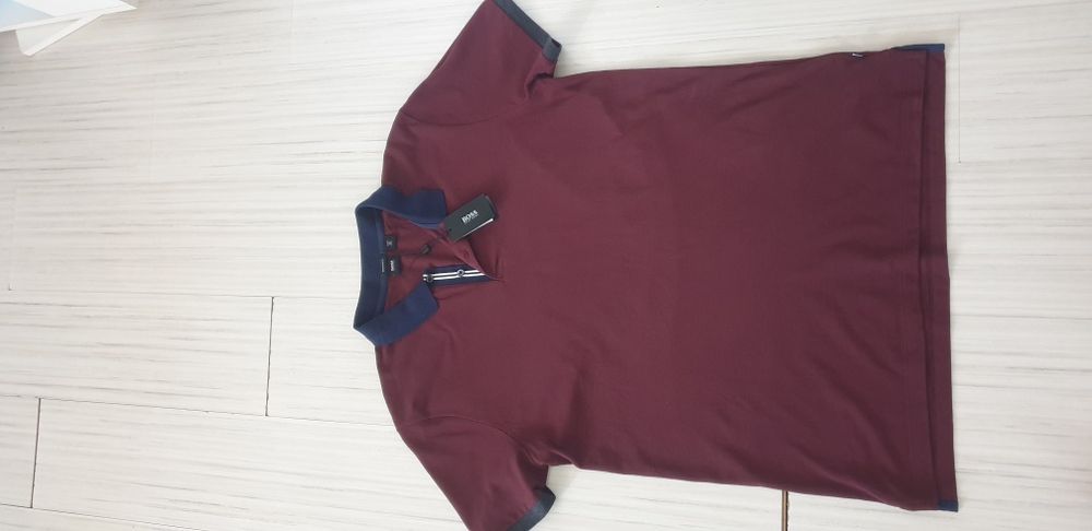 Hugo Boss Parlay 11 Pique  Regular Fit / 2XL НОВО! ОРИГИНАЛНА Тениска!