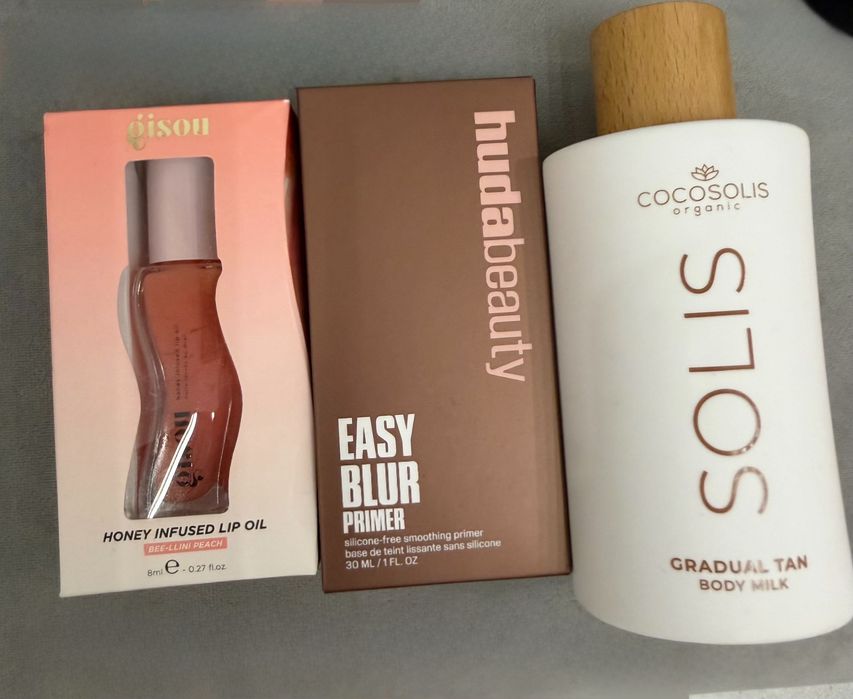 Huda beauty, cocosolis, gisou, Jarvant, Collagena и друга козметика