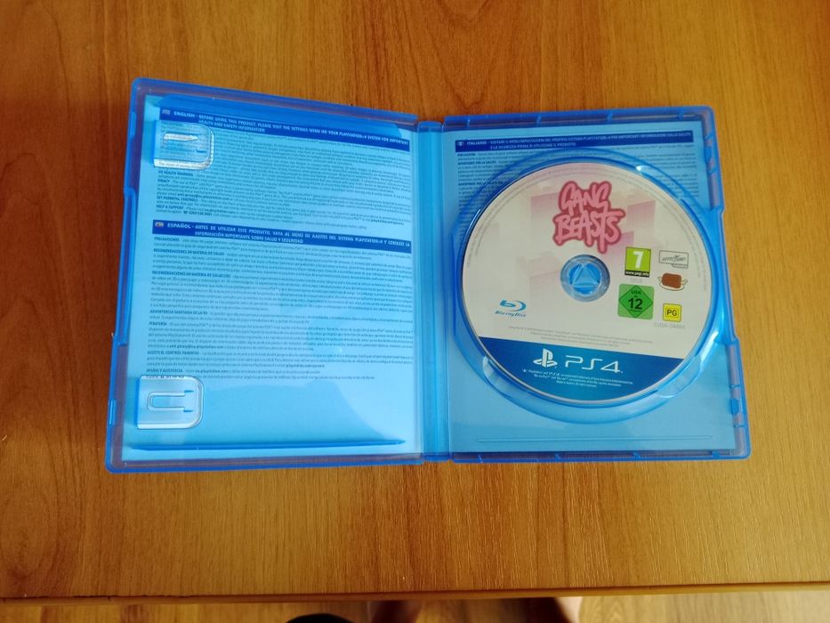 Диск на пс4 Gang Beasts