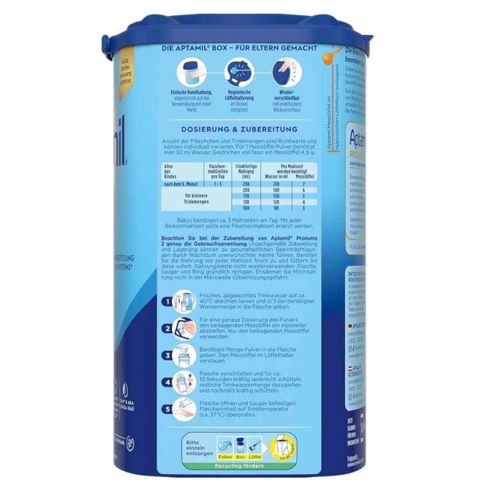 Aptamil 800g 2 (6-12м)