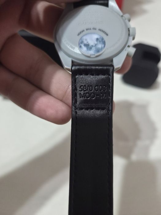 Ceas Omega x Swatch Moonswatch Mission to the Moon - Full Box, Ca Nou