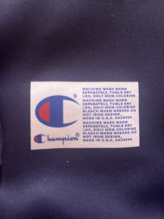 Supreme x Champion Track Jacket Navy (SS18).
