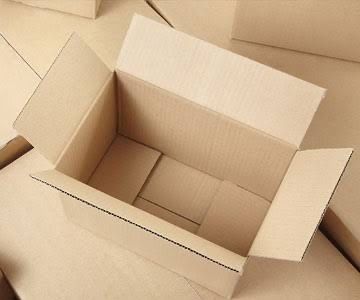 Новые картонные коробки