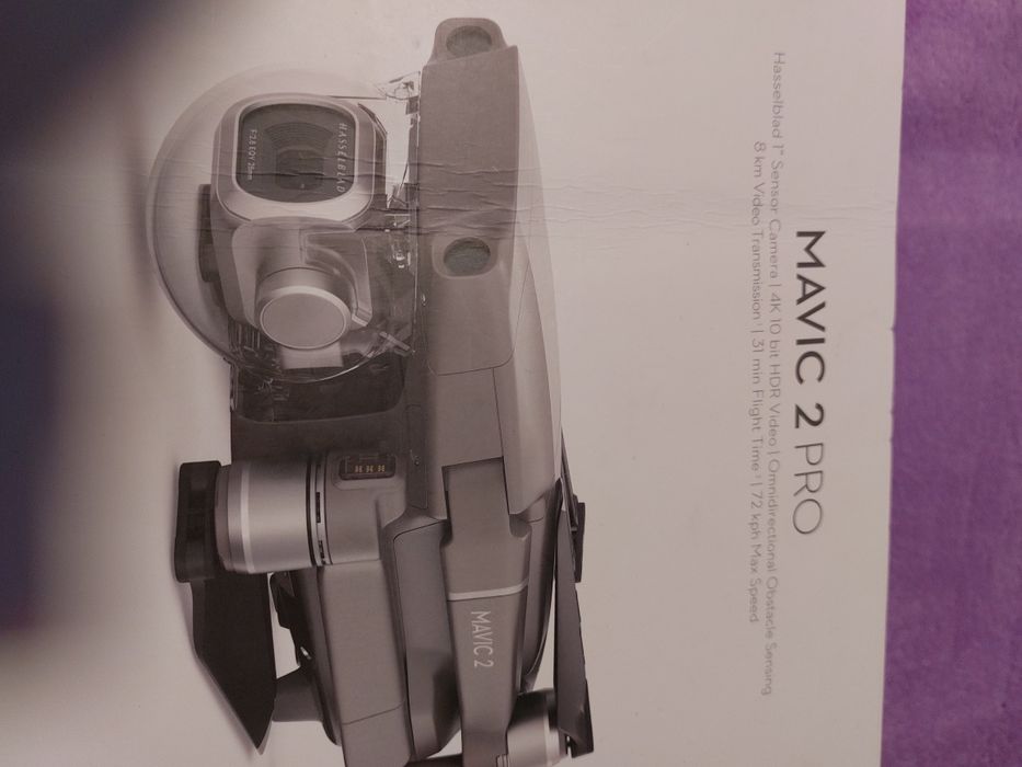 Dronă DJI Mavic 2 Pro – NOUĂ (0 ore zbor) – Cameră Hasselblad 4K