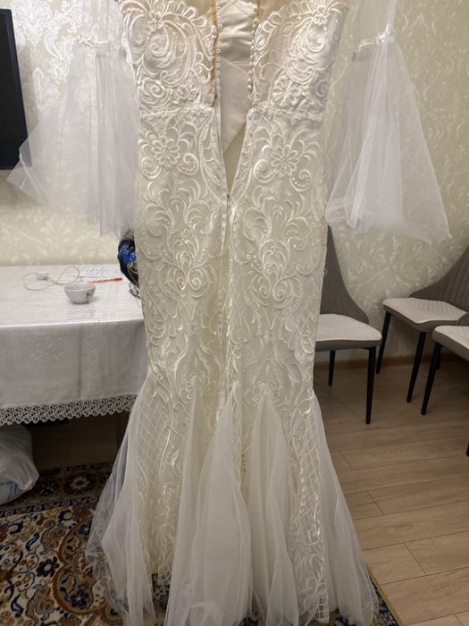Свадебное платье, на узату