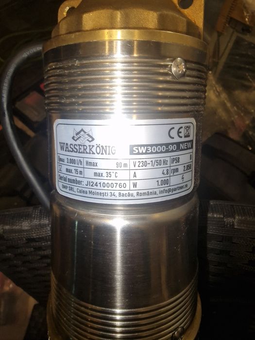 Vand pompa submersibila