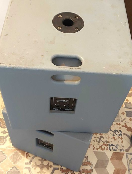 Boxe basi pasivi Monacor PSUB 2M 12" ( toli )