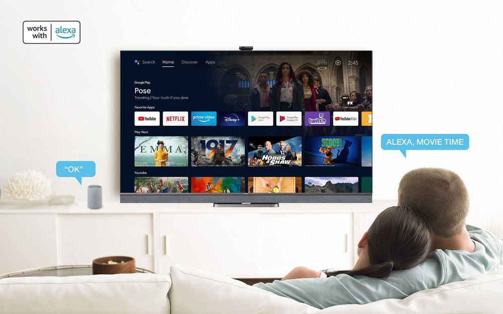 Телевизор TCL 43* smart tv 4K прошивка+ доставка+ установка в подарок!