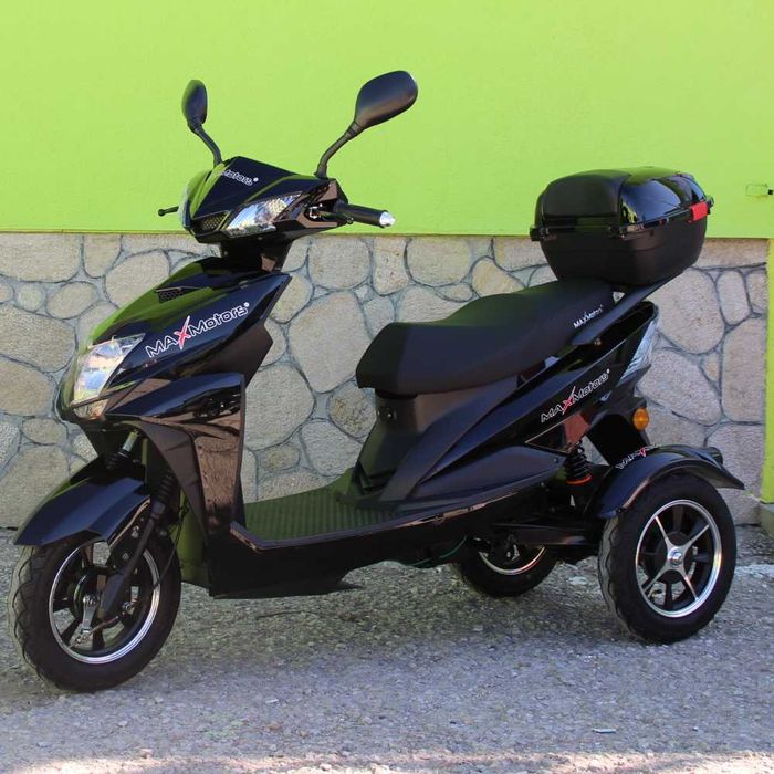 Електрическа триколка - скутер MAX SPORT 1500W BLACK