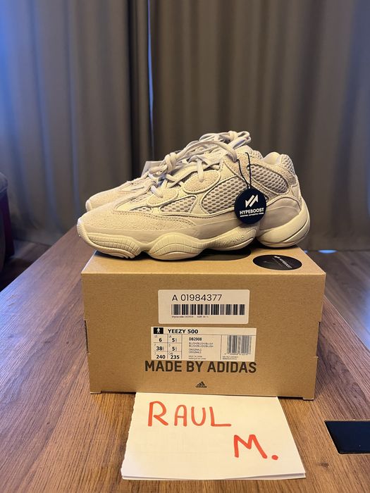 Adidas yeezy 500 blush 38 best sale