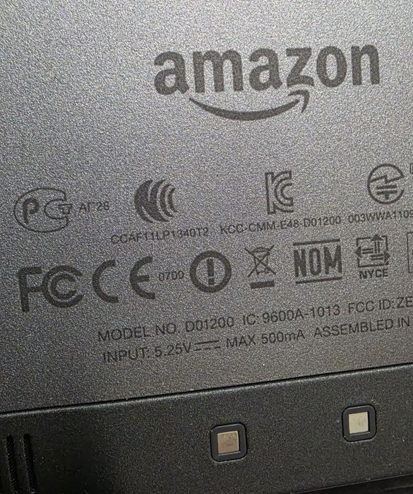 Електронна книга Kindle D01200