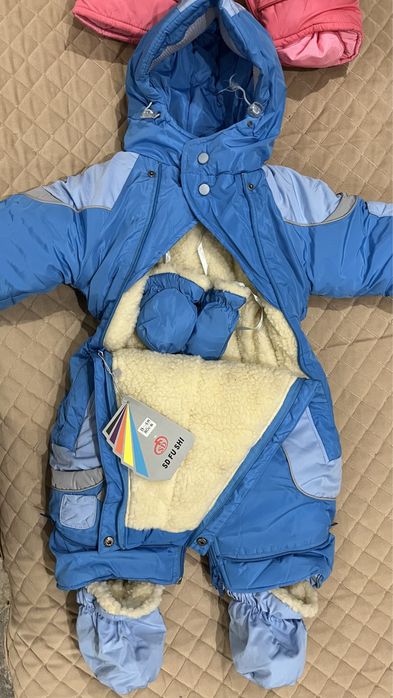 Зимний комбенезон р 74, 80